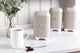 KitchenCraft Lovello Textured Latte Cream Coffee Canister