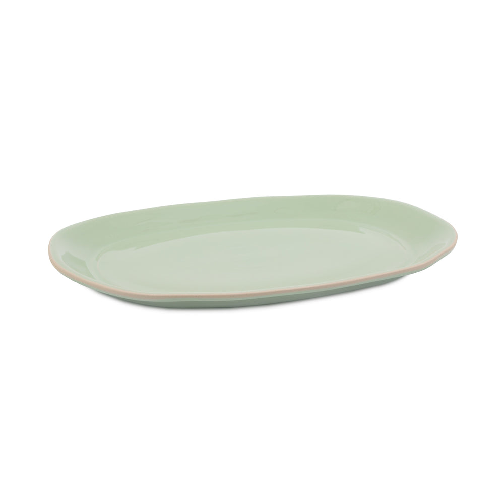 Jamie Oliver Big Love Feast Platter, Stoneware, Green, 40 x 32cm image 1