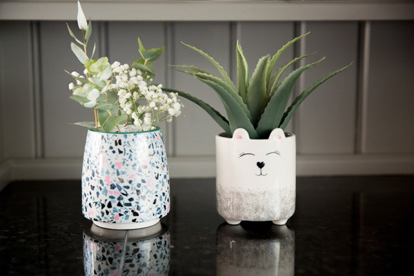 KitchenCraft Terrazzo Print Planter image 3