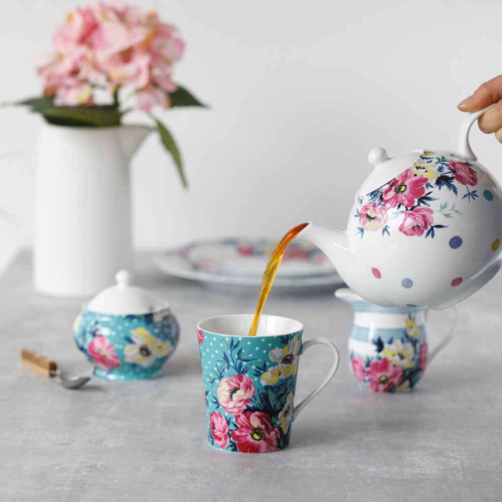 Mikasa Clovelly Porcelain 330ml Seafoam Green Conical Mug