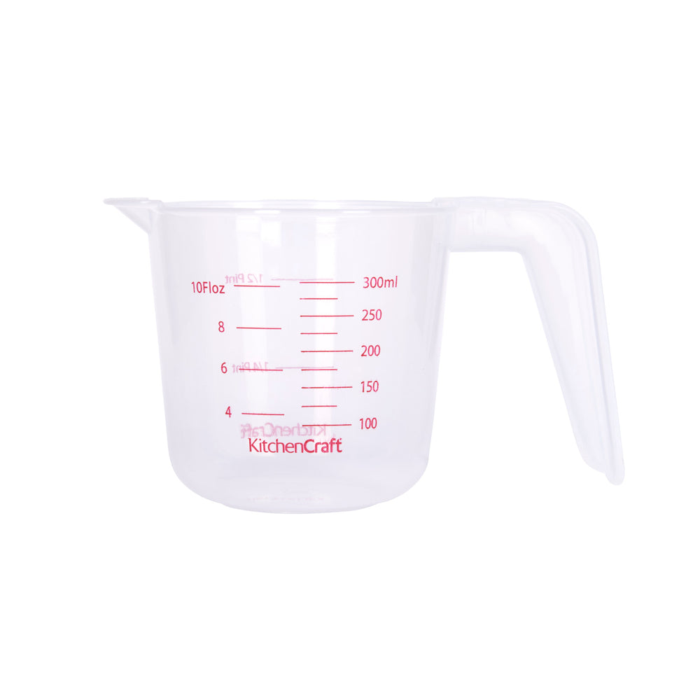 KitchenCraft Set of 3 Plastic Measuring Jugs