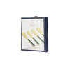 Artesà Set of Butter Spreaders - Green and Gold, 4 Pieces image 4