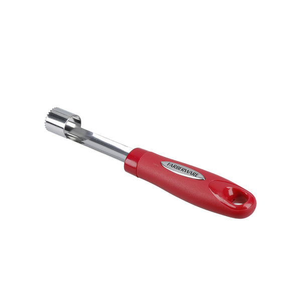 Farberware Fresh Comfort-Grip Apple Corer / Fruit Core Remover, Metal / Plastic, 19 cm (7.5