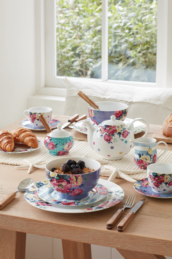 Set of 4 Mikasa Clovelly Porcelain 15cm Bowls image 3