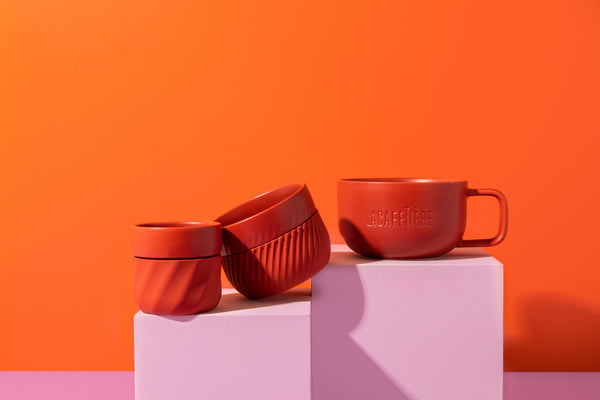 La Cafetière 3pc, Family Mug Set, 380ml, 200ml and 100ml, Red image 14