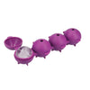 Colourworks Sphere Ice Cube Moulds in Gift Box, LFGB-Grade Silicone - Purple image 3