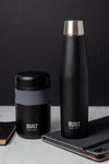 BUILT Apex Insulated Water Bottle & Food Flask Set, Black image 3