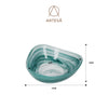 Artesà Glass Serving Bowl - Green Swirl, 13 cm image 7