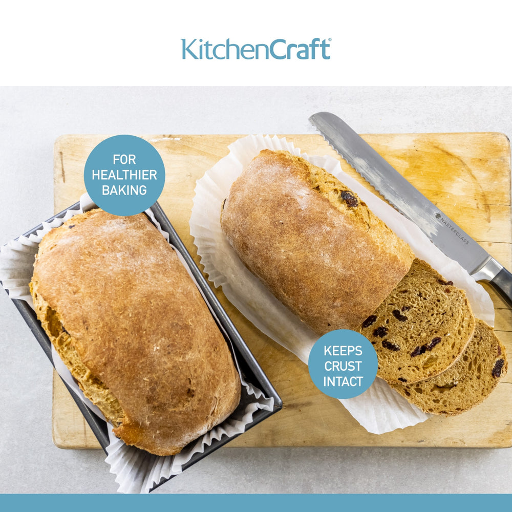 KitchenCraft Pack of Forty 2lb Loaf Tin Liners