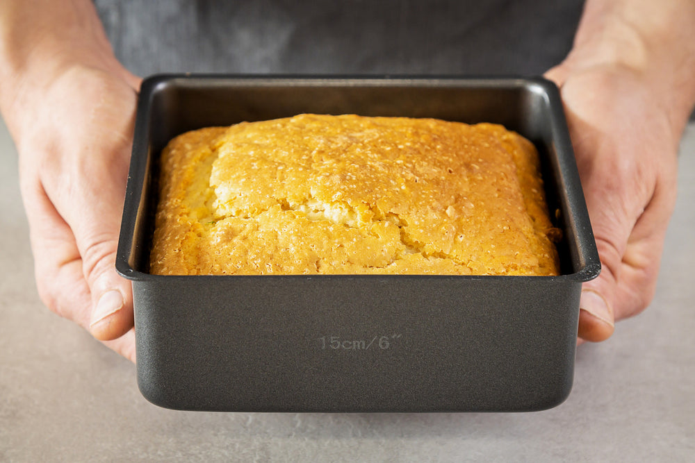 MasterClass Non-Stick Loose Base Deep Cake Pan, 15cm