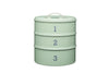 2pc English Sage Green Kitchenware Set with Three Tier Cake Tin and Mechanical Scale image 4
