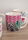 KitchenCraft Exotic Floral Mugs - Set of 4 image 5