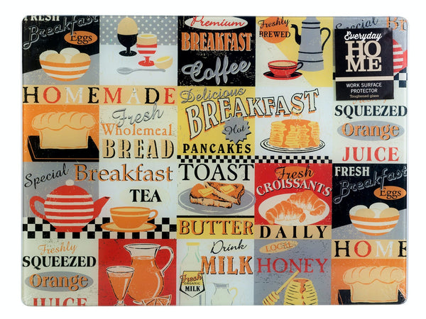 Everyday Home Retro Breakfast Work Surface Protector image 4