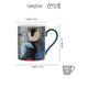 Mikasa x Sarah Arnett Porcelain Mug with Monkey Print, 350ml