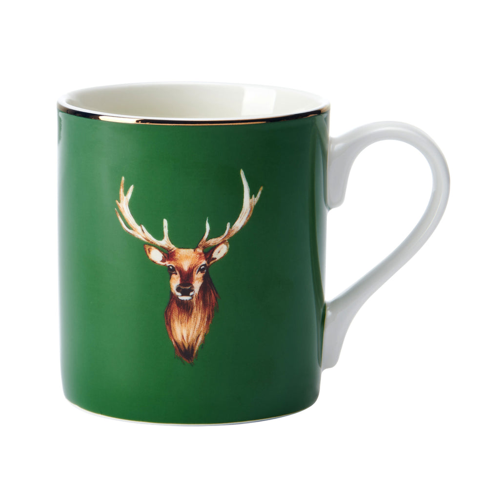 Mikasa Stag Print Porcelain Mug, 280ml image 1