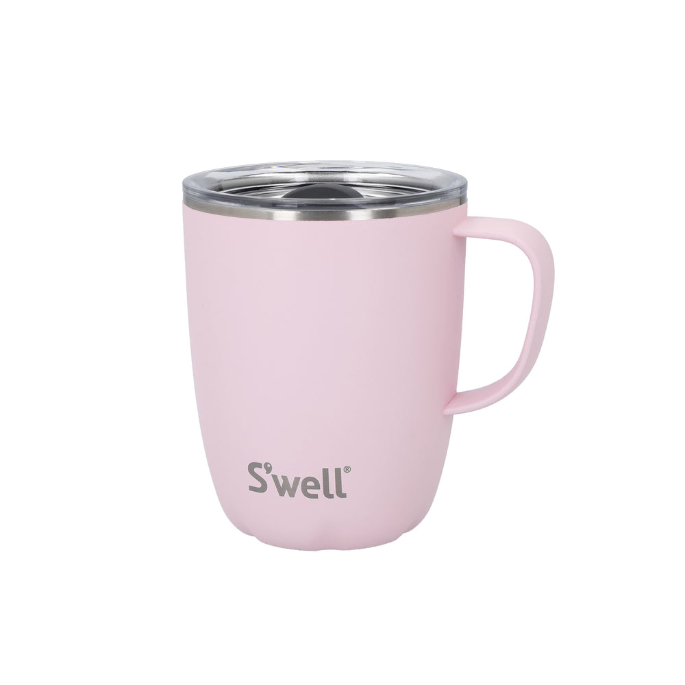 S'well Pink Topaz Mug with Handle, 350ml
