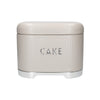 2pc Gift-Tagged Iced Latte Steel Storage Set with Cake Tin and Bread Bin - Lovello