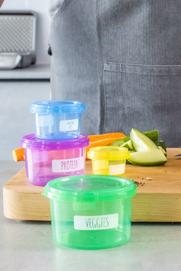 KitchenCraft Healthy Eating Stacking Portion Control Pots image 8