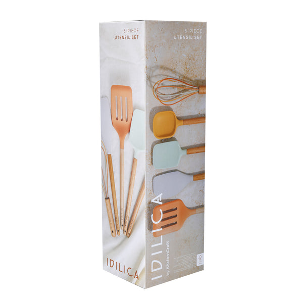 KitchenCraft Idilica Silicone Tool Set, Set of 5 image 4
