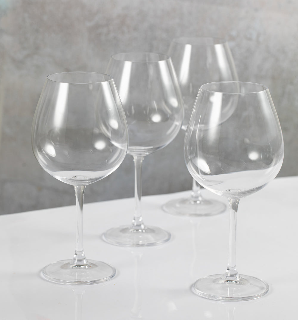 Mikasa Julie Set Of 4 25Oz Red Wine Glasses
