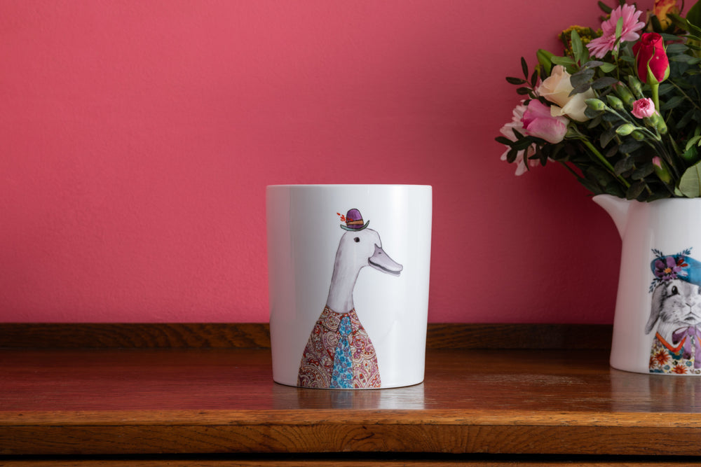 Mikasa Tipperleyhill Decorative Porcelain Utensil Pot Holder, 14 x 17CM