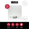 Taylor Pro Compact Digital Kitchen Scales with Touchless Tare in Gift Box, Glass / Plastic - Silver image 8