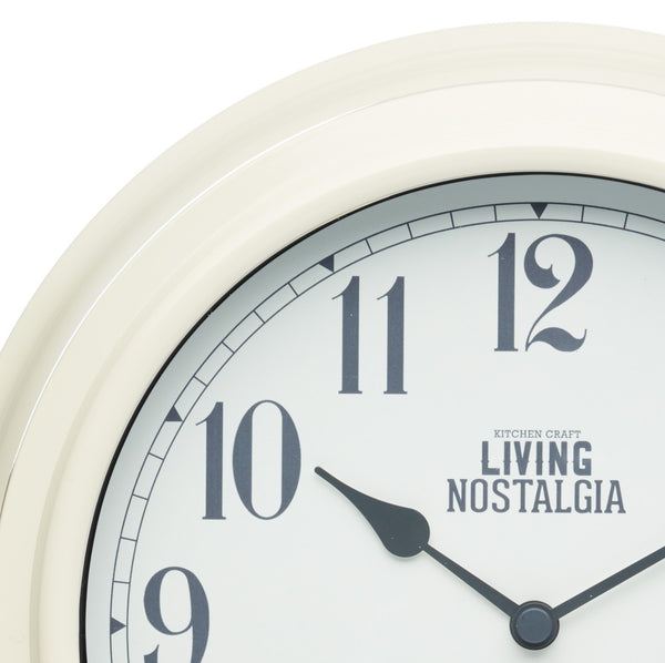 Living Nostalgia Antique Cream Wall Clock image 3