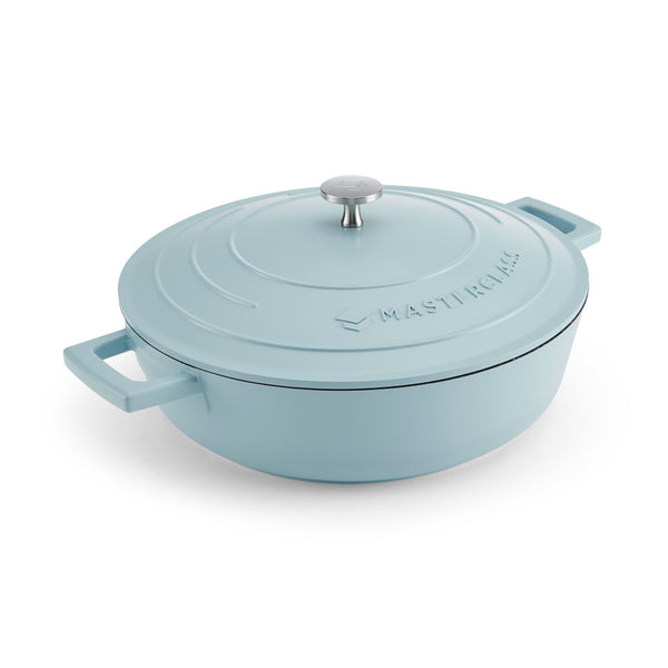 MasterClass 2pc Casserole Dish Set with 5L Cast Aluminium Casserole Dish and 4L Shallow Casserole Dish image 4