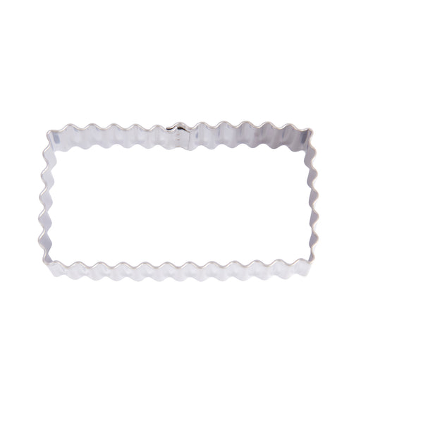 KitchenCraft 8cm Fluted Rectangular Cookie Cutter image 3