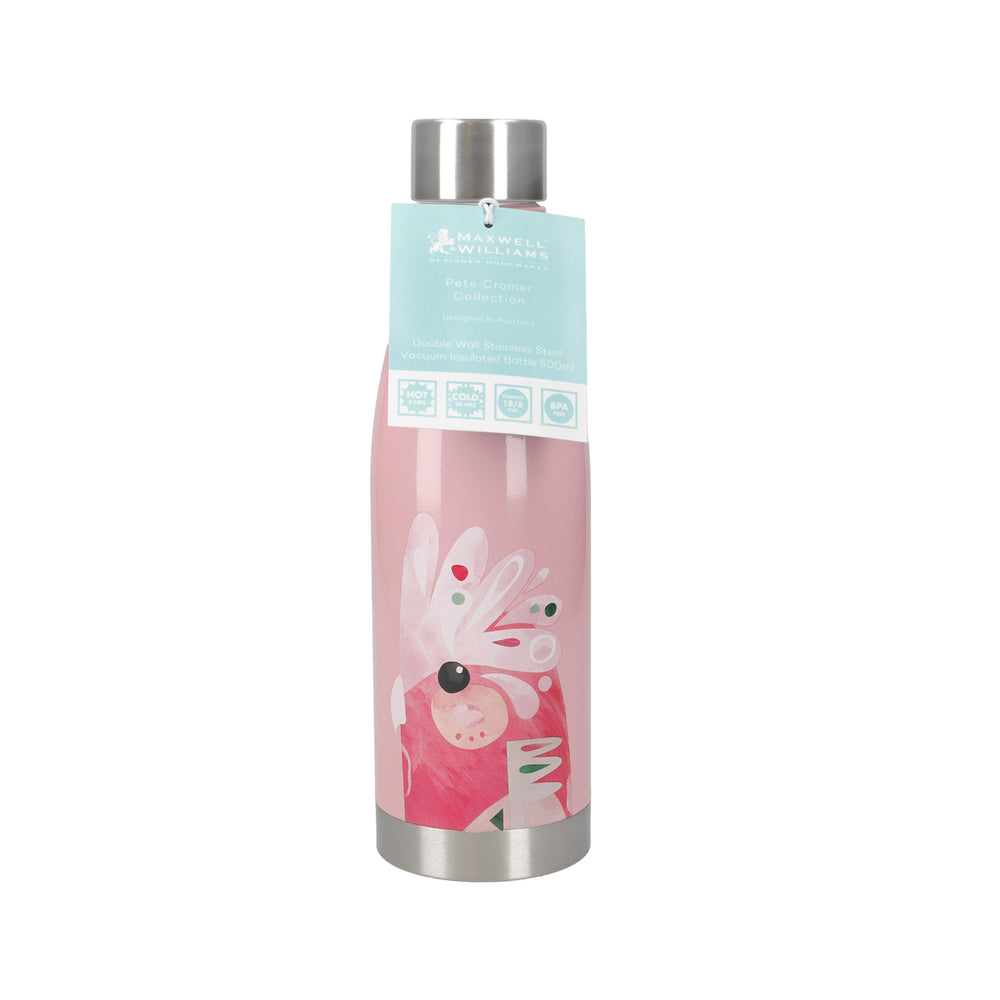 Maxwell & Williams Pete Cromer 500ml Galah Double Walled Insulated Bottle