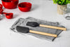 KitchenAid  Bamboo Scraper Spatula with Heat Resistant and Flexible Silicone Head image 6