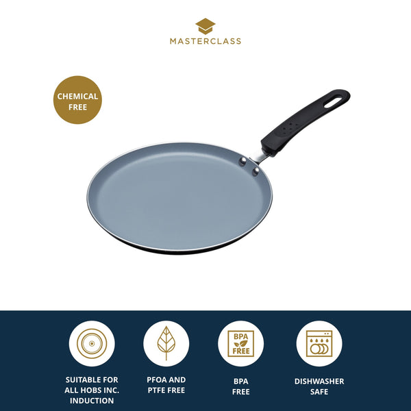 MasterClass Ceramic Non-Stick Eco Crêpe Pan, 24cm image 7
