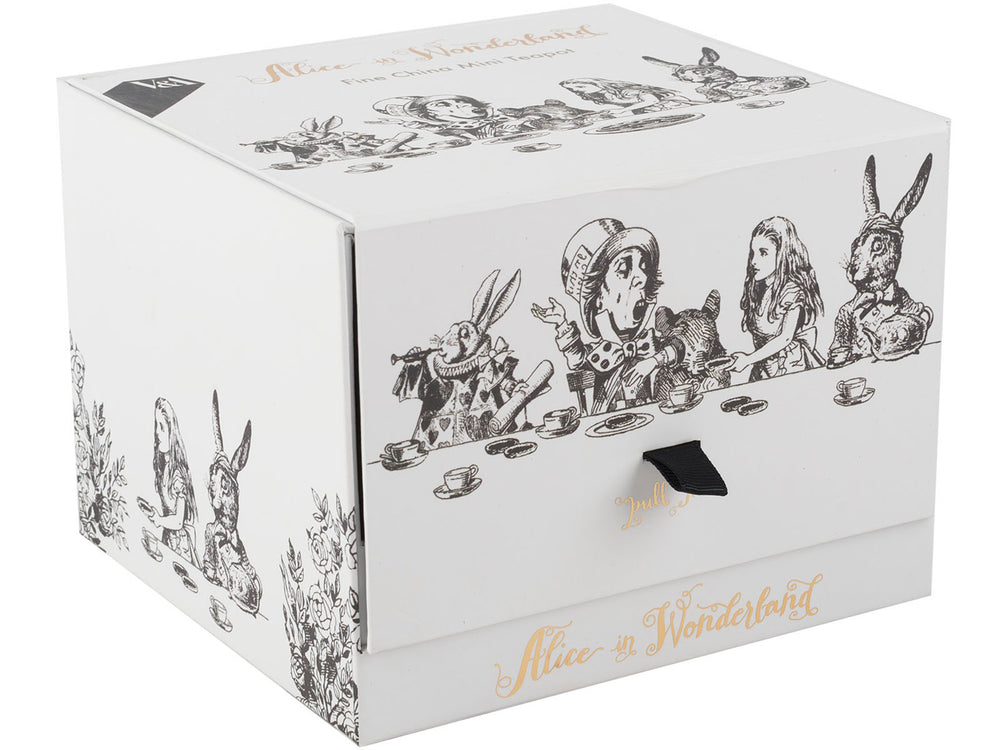 Victoria And Albert Alice In Wonderland Mini Teapot