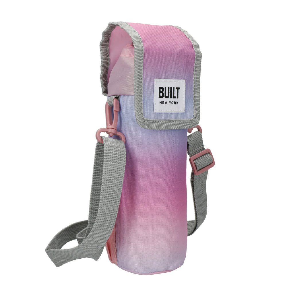 BUILT Insulated Bottle Bag with Shoulder Strap and Food-Safe Thermal Lining - 'Interactive'