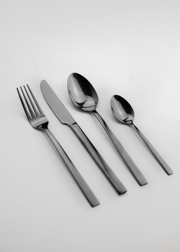 Mikasa Ciara Diseno 16 Piece Cutlery Set PVD Black image 6