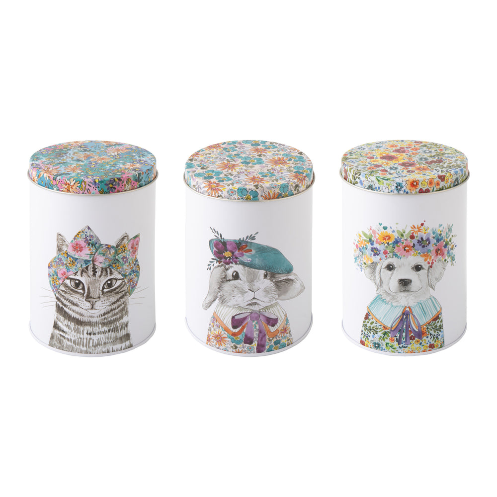 Mikasa Tipperleyhill Set Of 3 Storage Containers, 1L, 30 x 10 x 15CM