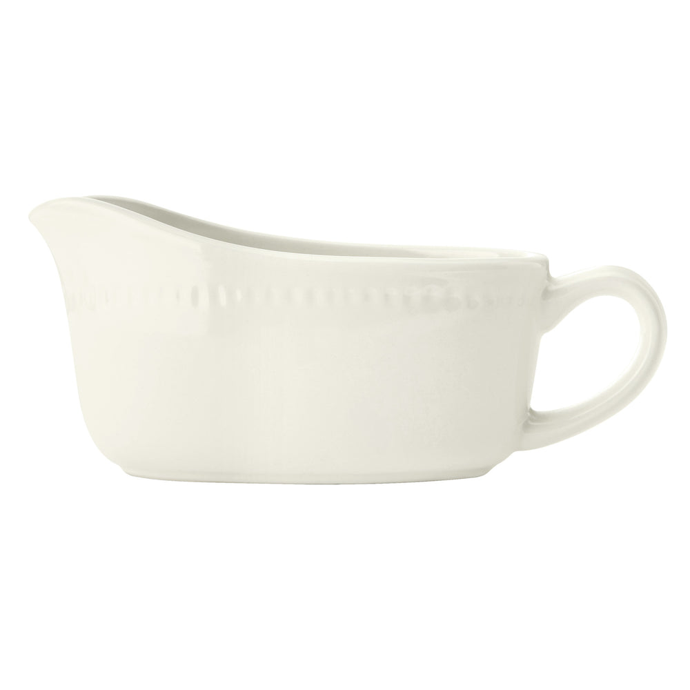 Mikasa Cranborne Stoneware Gravy Boat, 300ml, Cream image 1