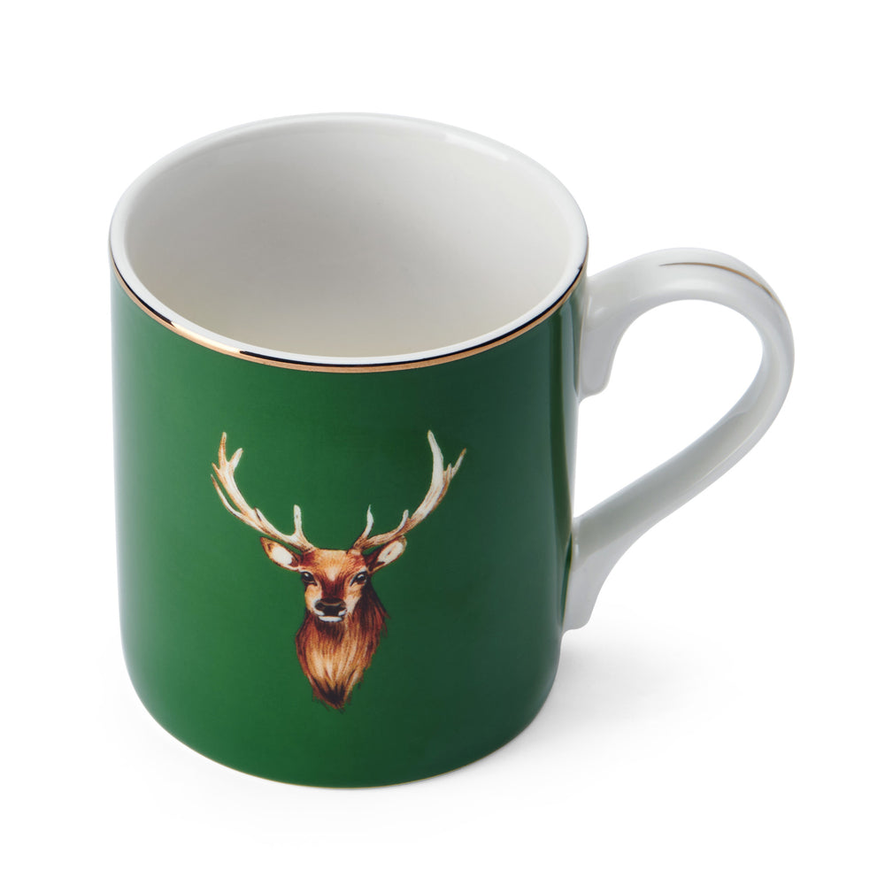 Mikasa Stag Print Porcelain Mug, 280ml