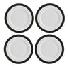 Mikasa Luxe Deco 4-Piece China Dinner Plate Set, 27.5cm image 1