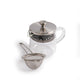 La Cafetière 2pc Tea Gift Set with 2-Cup Glass Loose Leaf Teapot, 550ml and a Stainless Steel Tea Strainer