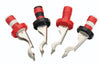 KitchenCraft Set of Four Lever-Arm Action Bottle Stoppers image 1