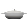 MasterClass Shallow 4 Litre Casserole Dish with Lid - Ombre Grey image 1