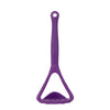Colourworks Purple Silicone Potato Masher with Built-In Scoop image 1
