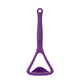 Colourworks Purple Silicone Potato Masher with Built-In Scoop