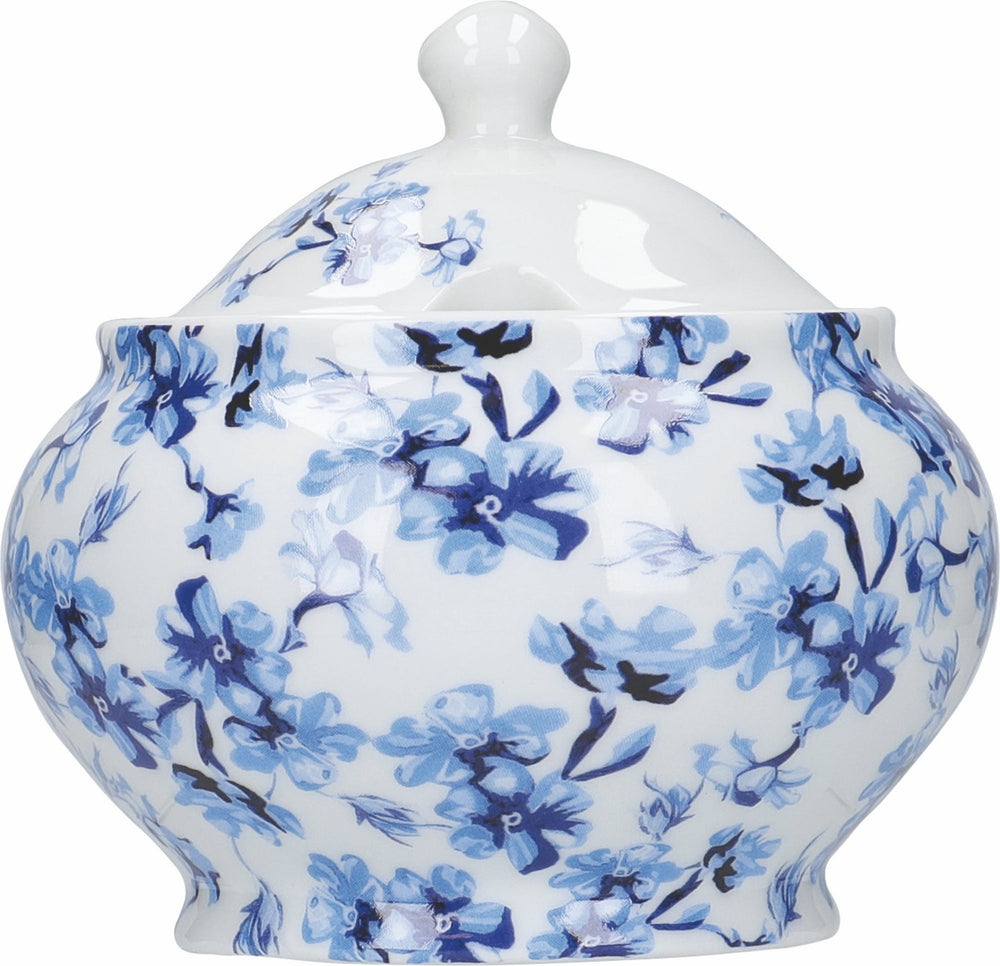 Mikasa Hampton Porcelain Sugar Bowl and Creamer Set