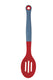 Colourworks Brights Red Silicone-Headed Slotted Spoon