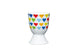 KitchenCraft Brights Hearts Porcelain Egg Cup
