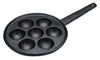 KitchenCraft Æbleskiver Cast Iron Danish Pancake Pan