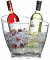 BarCraft Clear Acrylic Double Sided Drinks Pail / Cooler image 1