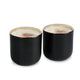 La Cafetière Set of 2 Insulated Ceramic Coffee Mugs - 110 ml, Gift Boxed